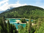 Caumasee Der Caumasee in einer Senke im Flimser Wald